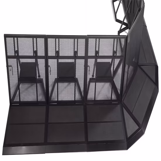 Safety Car Parking Barrier Aluminum Concert Stage Barricade