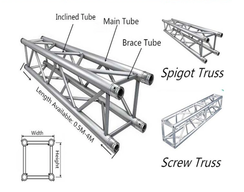 Lighting Aluminum Steel De Aluminio Truss Display