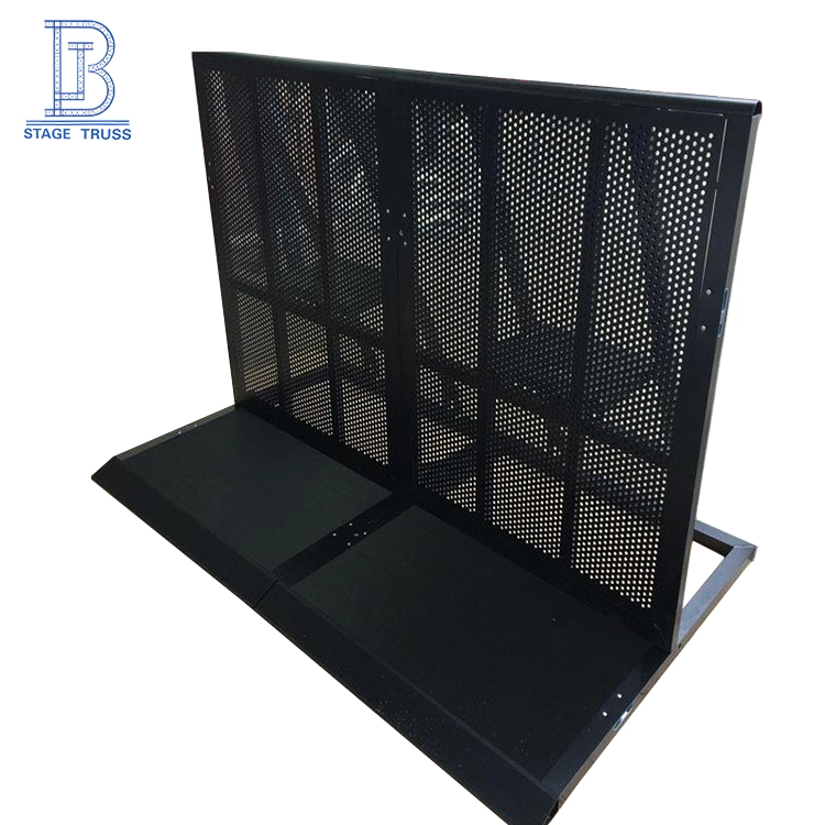 Stage Barrier Concert Barricade Crowd Control Aluminum Stage Mojo Barrier on Sale Aluminum Portable Straight Security Barrier