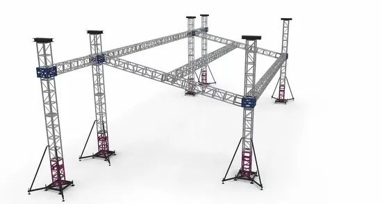 プレゼンテーション用アルミニウムコンサートステージトラスシステム